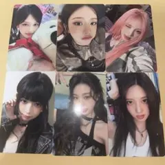 IVE トレカ Be Alright ソロジャケット盤 封入 6種コンプ ①