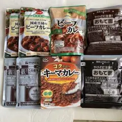 レトルトカレー詰め合わせ 6種類10このサムネイル