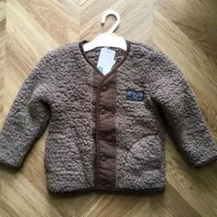 新品未使用品　ボアジャケット　アウター　100 ブラウン