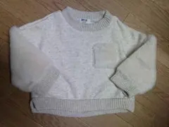 BREEZE トレーナー クリーム色 80