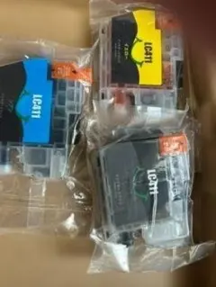 GPC Image LC411 互換インクカートリッジ 3色セットのサムネイル