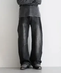 KAIKO The denim loose fit vintage INDIGO - メルカリ