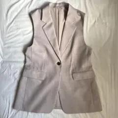 GU テーラードベスト ジレ ベージュ Mサイズ