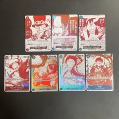 ワンピース カード 3周年トレジャーキャンペーンプロモ コンプリート7