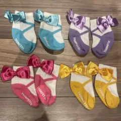 TRUMPETTE　靴下 リボン トランペット ベビーソックス　セット