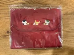 【新品未使用】familiar ファミリア ポーチ レッド