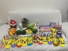 【3.3万円相当！】ポケモン・サンリオ・マリオ ぬいぐるみ＆雑貨 まとめ売り