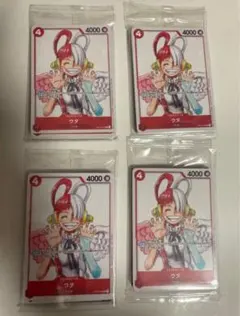 ワンピース RED 入場者特典 カードゲーム フィナーレセット 4セット