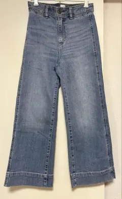 GAP ギャップ　ハイウエストワイドレッグデニム　ストレッチ