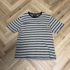 美品】プラダスポーツ TシャツSボーダー 白・紺 - メルカリ