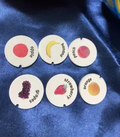 こどもちゃれんじenglishくだものピース 6個セット