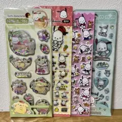 海外正規品　新品　サンリオ　シール　まとめ売り　ポチャッコ　ポムポムプリン