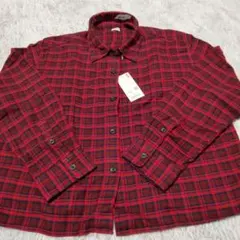 UNIQLO 長袖チェックシャツ Lサイズ レディース