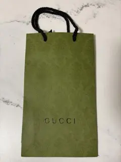 GUCCI エンボス加工 グリーンショッパー
