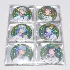 ツイステ 缶バッジ 実験着 ディアソムニア シルバー リリア ホログラム