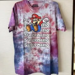 スーパーマリオ タイダイ Tシャツ キャラクター 古着