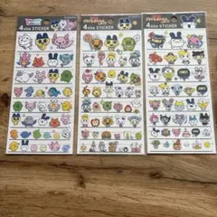 たまごっち　4sizeステッカー　たまごっち　３枚セット　シール