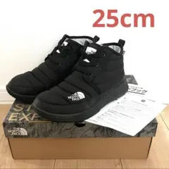 THE NORTH FACE ヌプシチャッカ　25cm スニーカー　ブラック