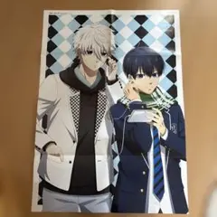 ブルーロックとUniteup！の両面ずりポスター