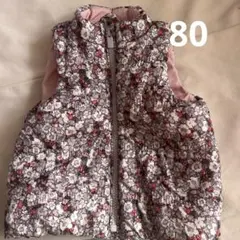 GAP 中綿ベスト 12-18ヶ月 花柄