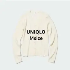 UNIQLO エクストラファインメリノリブショートカーディガン Ｍ