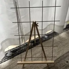 【ミールヘーデン風】木製と金属製のフォトスタンド　結婚式　ウェルカムスペース