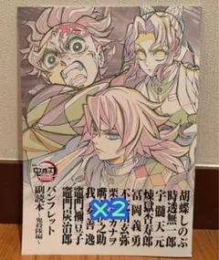 劇場版　鬼滅の刃　無限城編　入場者特典　第12弾　パンフレット 副読本　×2