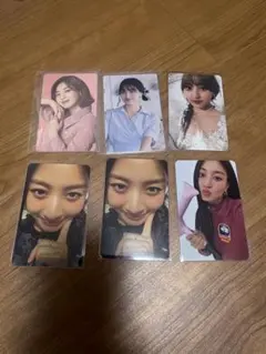 twice ジヒョ　トレカ　6枚セット