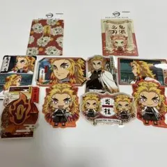 鬼滅の刃 煉獄杏寿郎 ダイカットステッカーセット 1.2
