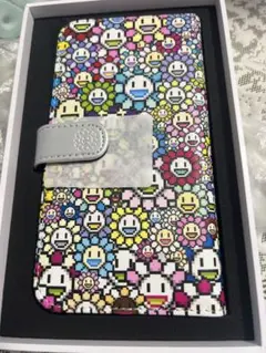【新品】村上隆 カイカイキキ スマホケース 手帳型 フラワー iPhoneケース 村上隆 カイカイキキ ZINGARO フラワー 手帳型 スマホケース お花