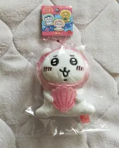 ♭◆ちいかわ◆三重限定「真珠」　ぬいぐるみキーチェーン(キーホルダー)　ちいかわ