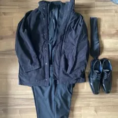 スーツ上下、ビサルノコート、靴、ネクタイ　セット