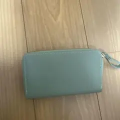 グリーン 長財布 カードケース付き