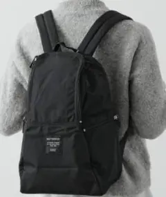 美品marimekko Metro バックパック 039972 ブラック大容量★