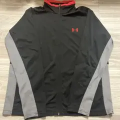 Under Armour フルジップジャージ ブラックのサムネイル