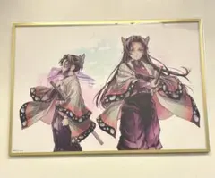 鬼滅の刃 繋ぐ WEBSHOPくじ アクリル色紙 胡蝶姉妹