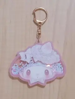 マイメロディ 白いちご アクリルキーホルダー シェイカー