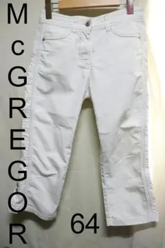 McGREGORホワイトパンツマクレガー老舗良品64-91のサムネイル