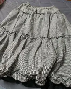 しまむら　青木美沙子　NINA’S　ニナス　リバーシブルスカート　パニエ