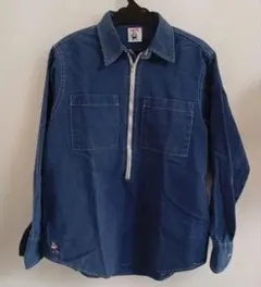 BIRDWELLデニム アノラックシャツ プルオーバー USAメイドのサムネイル