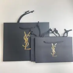 YSL ブラック ギフト袋 3点セット