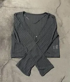 GU カーディガン　ボレロ　黒のサムネイル