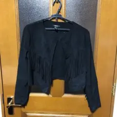 ジャケット　フォーエバー　forever21 黒　Sのサムネイル