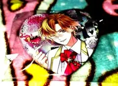 DIABOLIKLOVERS ハート缶バッジ 無神　コウ