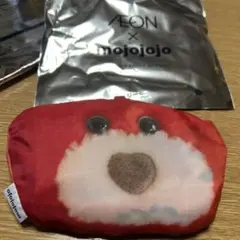 mojojojo モジョジョジョ　エコバッグ　オレンジ