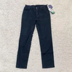未使用タグ付き デニムパンツ 美脚 ウエストゴム デニム工房 スタイリッシュ L