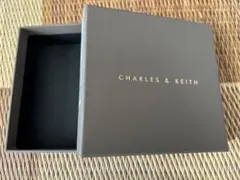 CHARLES & KEITH 正方形ボックス　空き箱