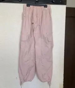 INGNI サイドスリットファスナー ナイロンカーゴパンツ