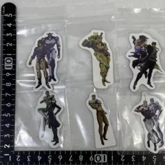 〈スシローxジョジョの奇妙な冒険〉コラボピック　6種セット