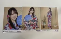 乃木坂46 賀喜遥香 生写真 浴衣 2025 コンプ
